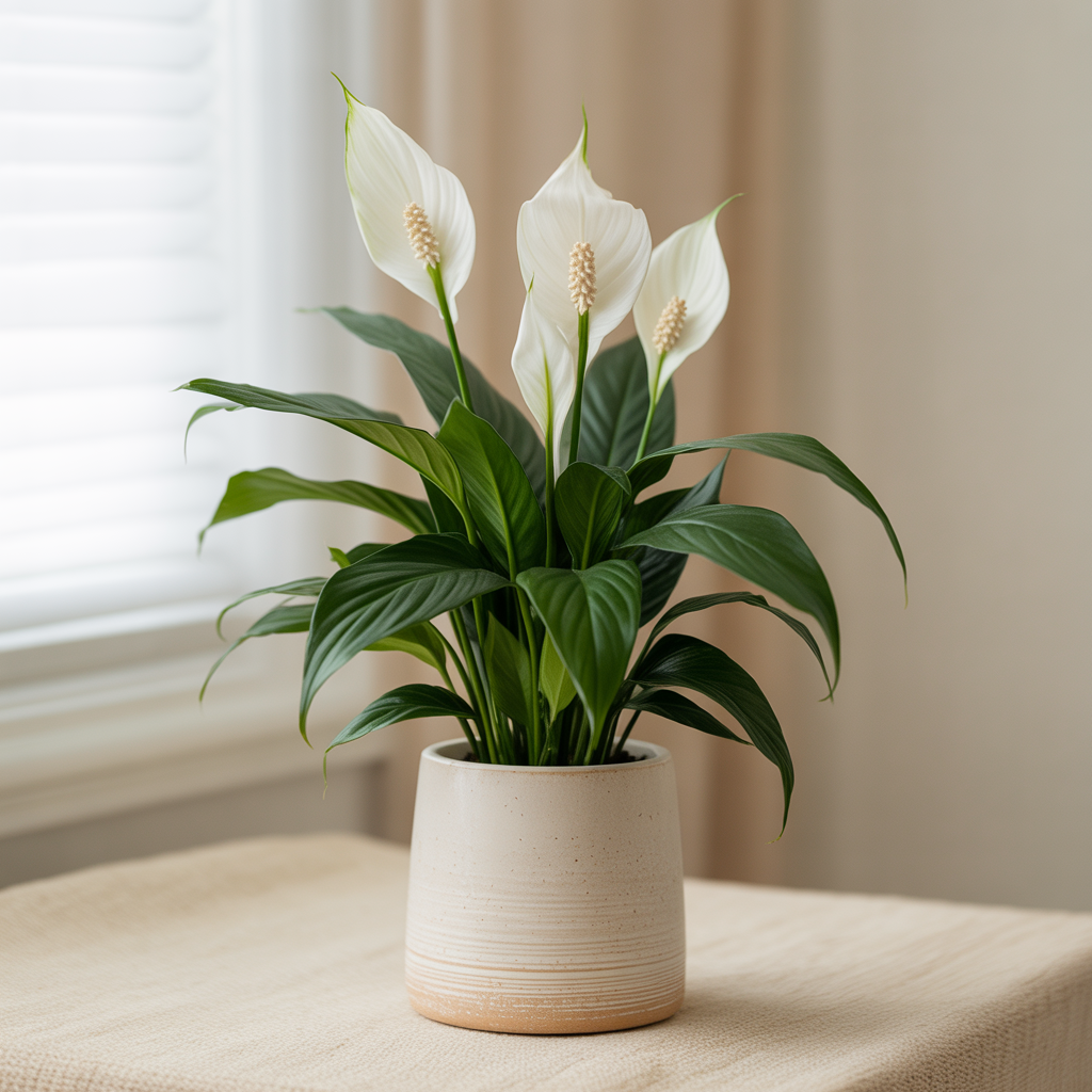 Peace Lily – The Elegant Detoxifier