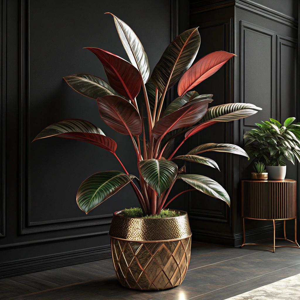 Philodendron ‘Imperial Red’ – Power vibes