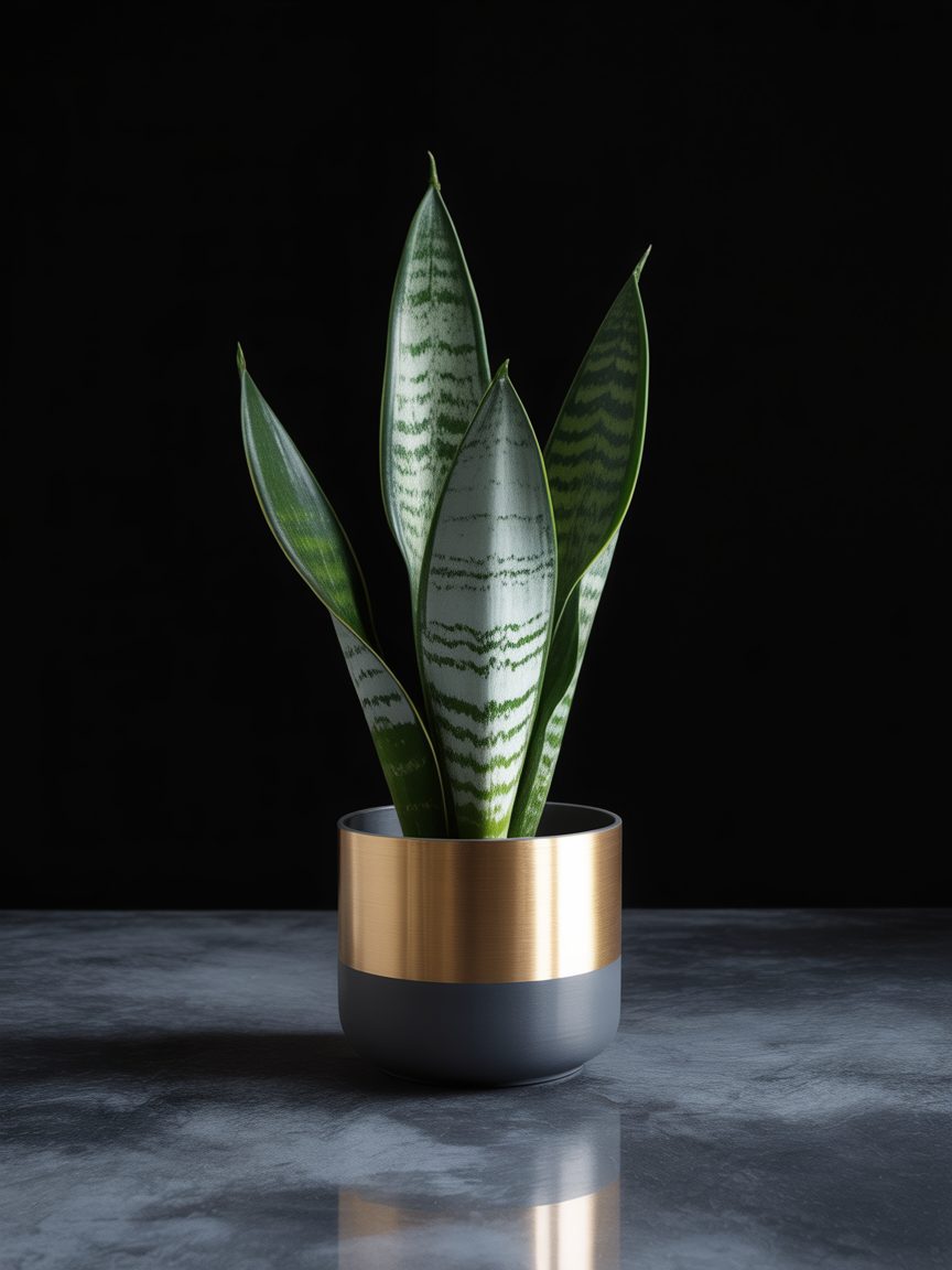 Sansevieria ‘Silver’ – Neat lines, strong energy