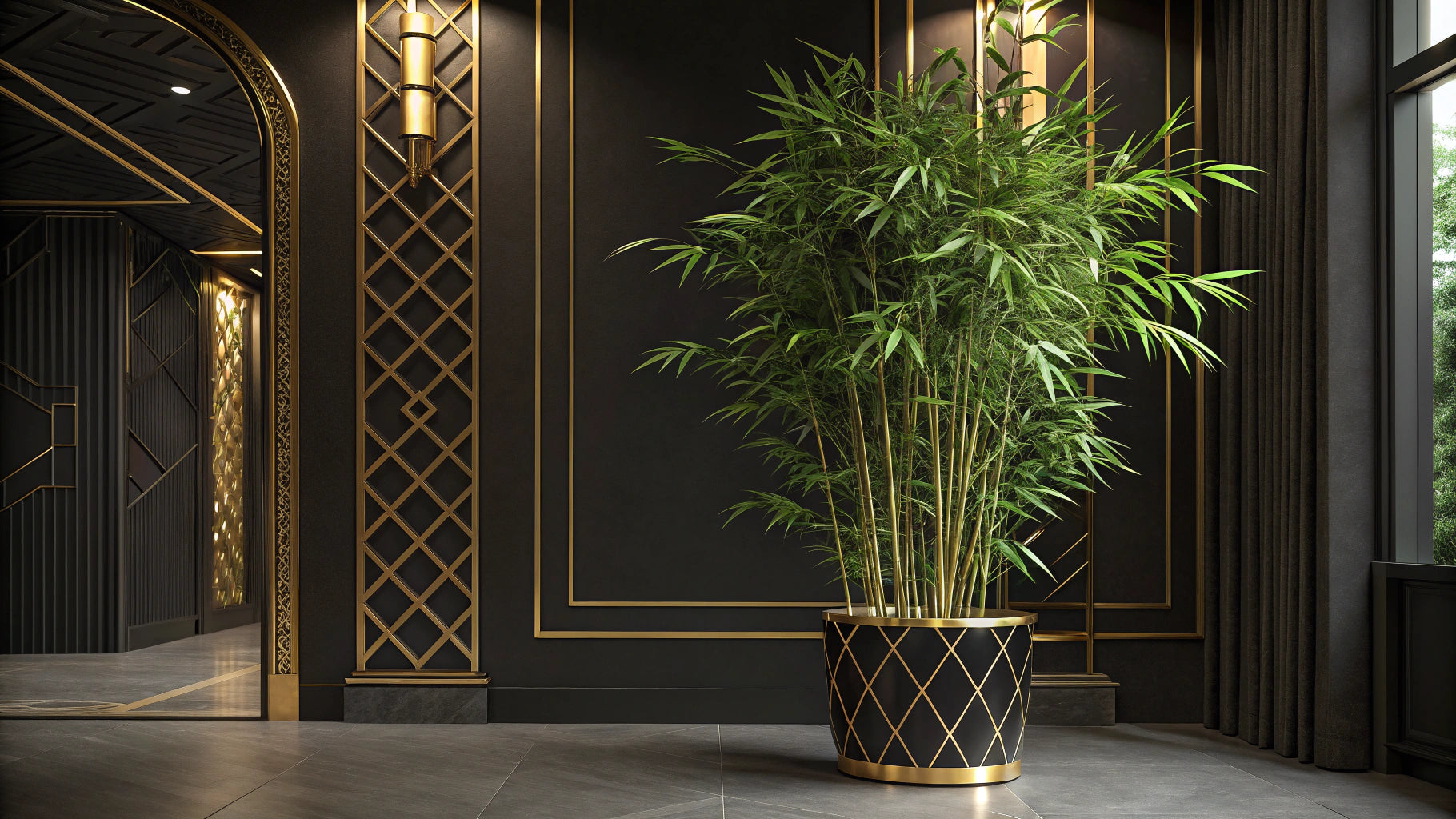 Bamboo Plant – Bold and expressive