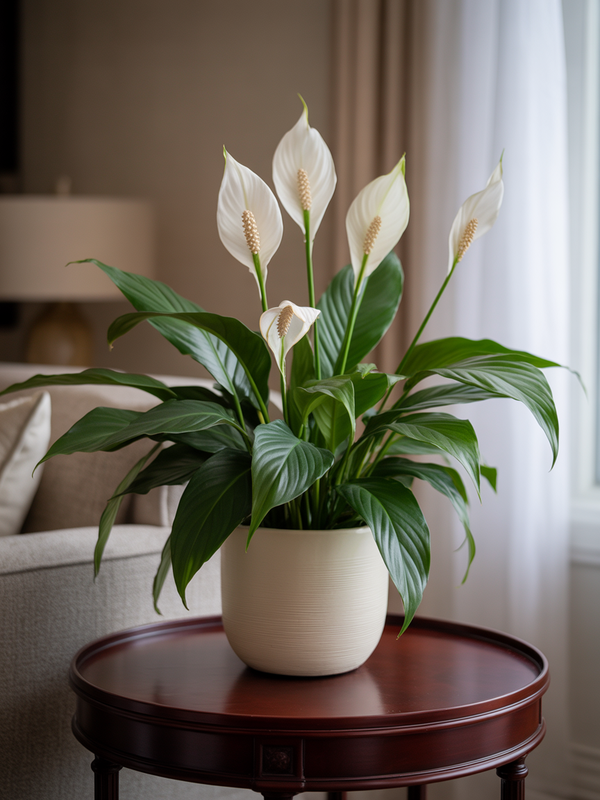 Peace Lily – The Elegant Detoxifier