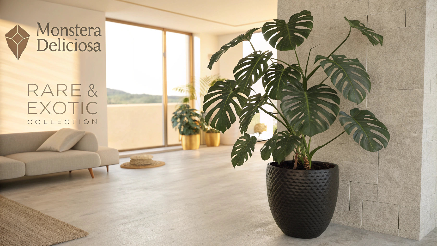 Monstera Deliciosa – The Iconic Swiss Cheese Plant