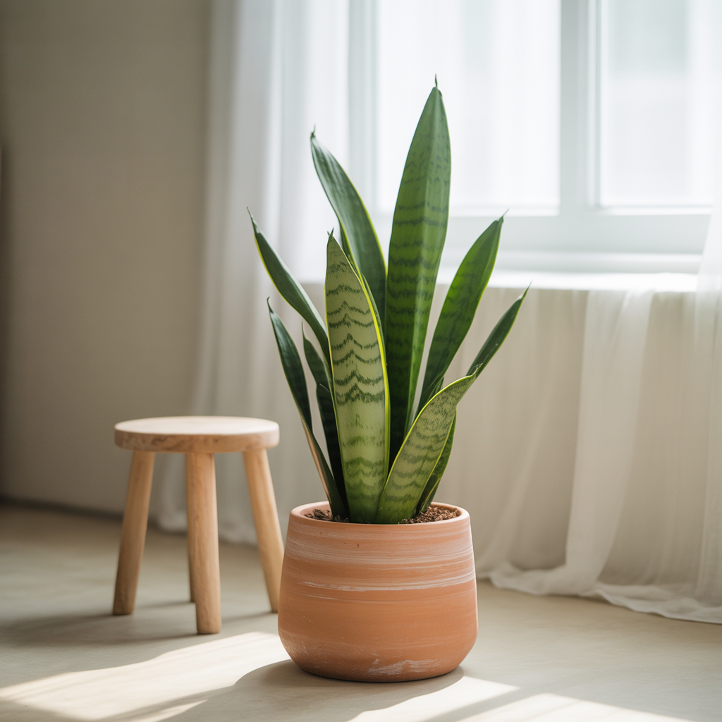 Snake Plant – Earth Element of Stability & Protection