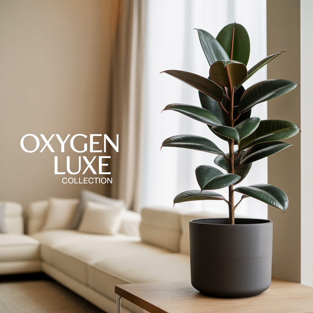 Rubber Plant – The Bold Statement Air-Purifier