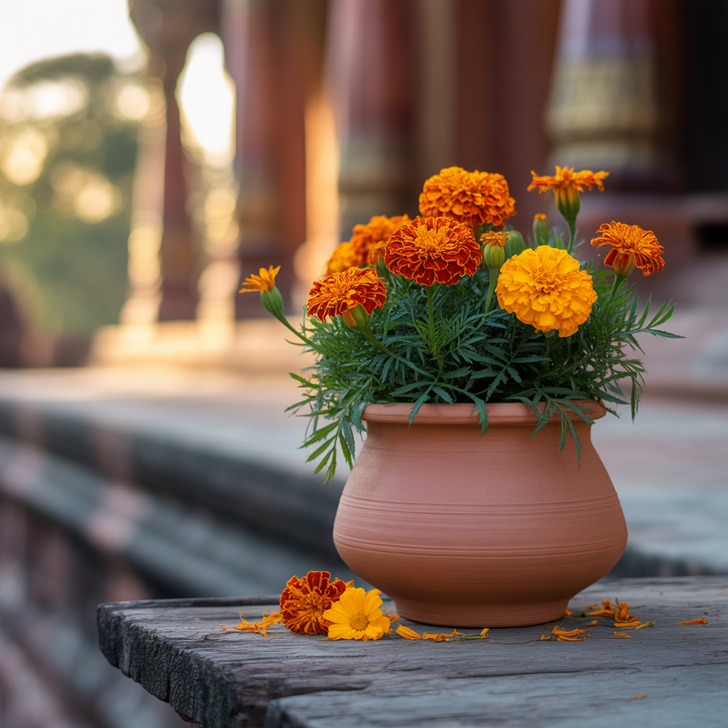 Marigold (Genda) – The Flower of Festivals, Fire & Divine Energy