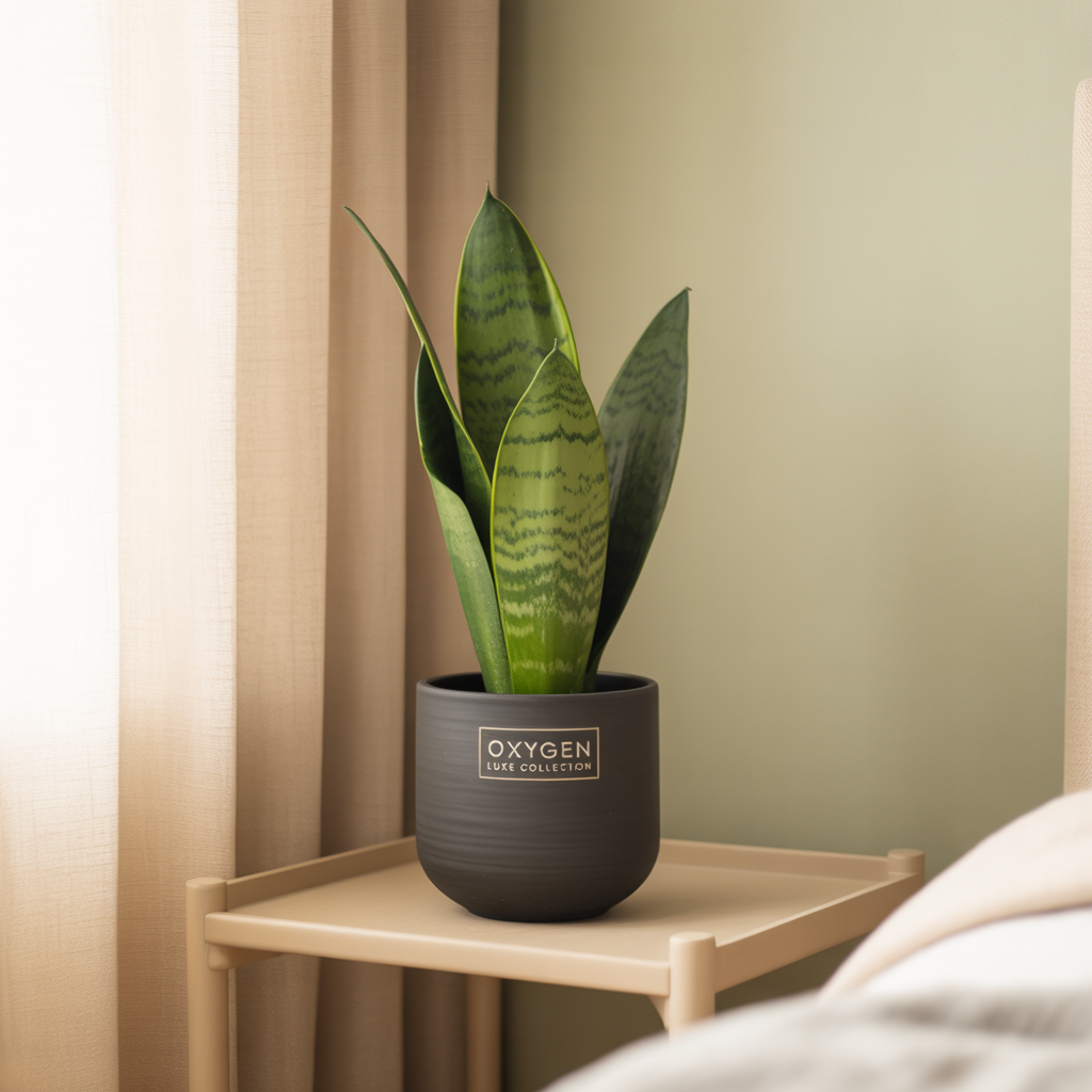 Snake Plant – Night-time Oxygen Powerhouse